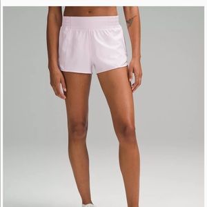 lululemon high-rise lined hotty hot shorts 2.5”